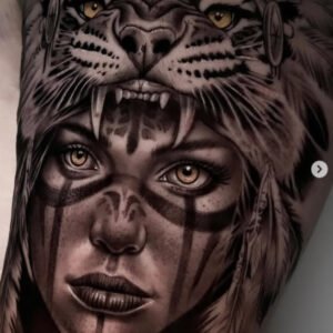 Tatuaje realista personalizado